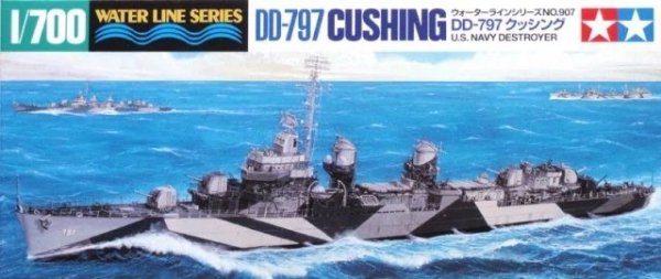Tamiya 31907 U.S. Destroyer Cushing
