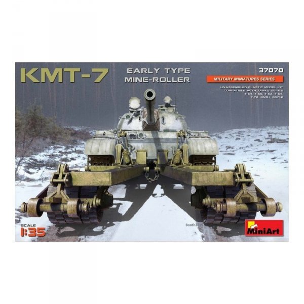 Mini Art 37070 KMT-7 type mine-roller 1/35