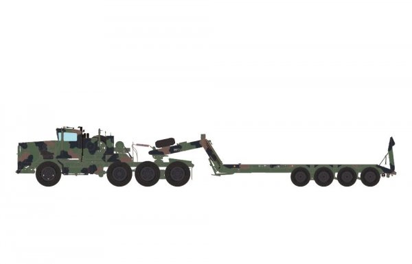 Meng SS-013 U.S. M911 C-HET (8x6) and M747 Heavy Equipment Semi-Trailer 1/35