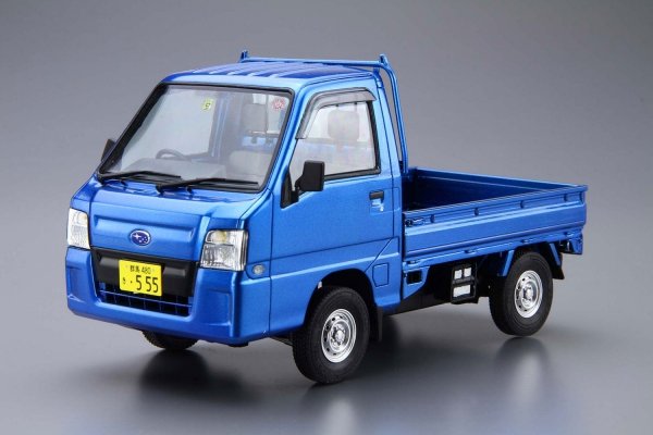 Aoshima 05828 SUBARU TT2 SAMBAR TRUCK WR BLUE LIMITED '11 1/24