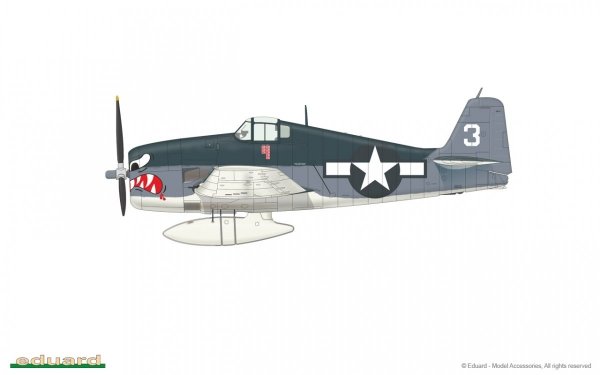 Eduard 8227 F6F-3 ProfiPACK