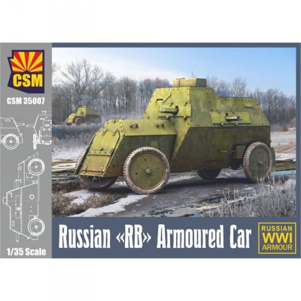 Copper State Models 35007 Russian &quot;RB&quot; Armoured Car Russian WWI Armour