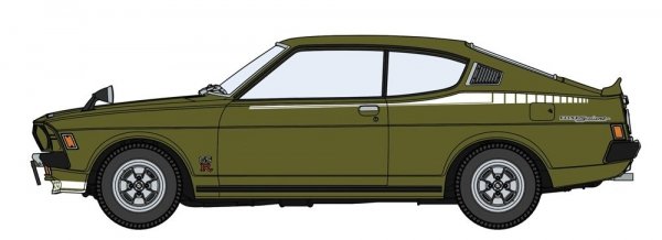 Hasegawa 20554 Mitsubishi Galant GTO 2000 GSR Late Version w/Rear Spoiler 1/24