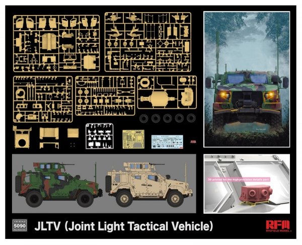 RFM-5090 JLTV (Joint Light Tactical Vehicle) 1/35