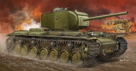 Trumpeter 05553 KV-220 Russian Tiger