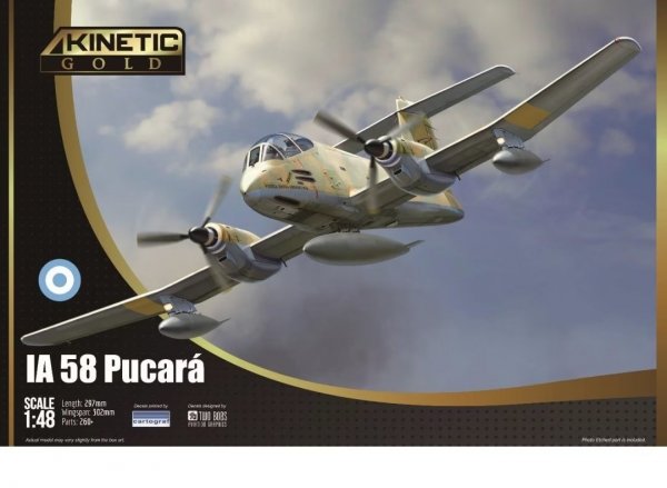 Kinetic 48078 IA 58 Pucara 1/48