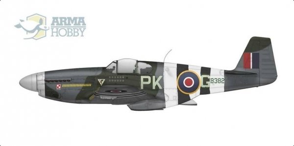 Arma Hobby 70039 P-51C Mustang MkIII Model kit 1/72