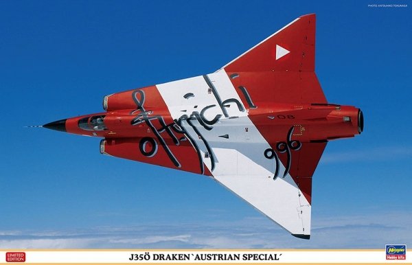 Hasegawa 07519 J35O Draken 'Austrian Special' 1/48