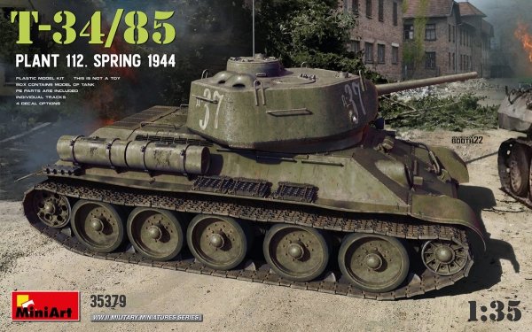 Mini Art 35379 T34/85 Plant 112. Spring 1944 1/35
