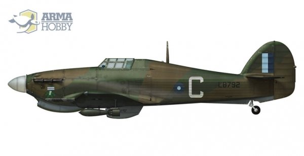 Arma Hobby 70042 Hurricane Mk II/C  Expert set 1/72