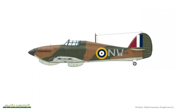 Eduard 7099  Hurricane Mk I Profipack Edition