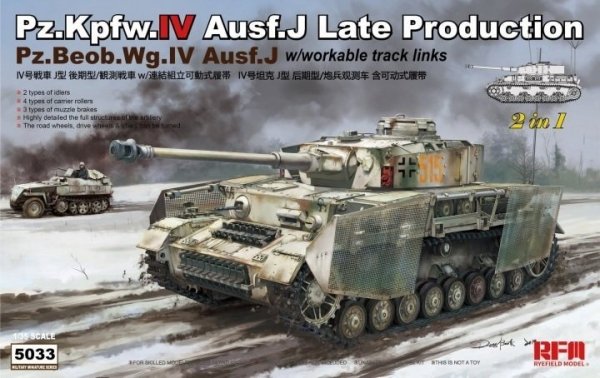 RFM-5033 Pz.Kpfw.IV Ausf.J Late Production/ Pz.Beob.Wg.IV Ausf.J - 2-1