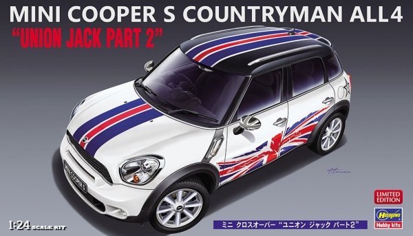 Hasegawa 20532 Mini Cooper S Countryman ALL4 &quot;Union Jack Part 2&quot; 1/24