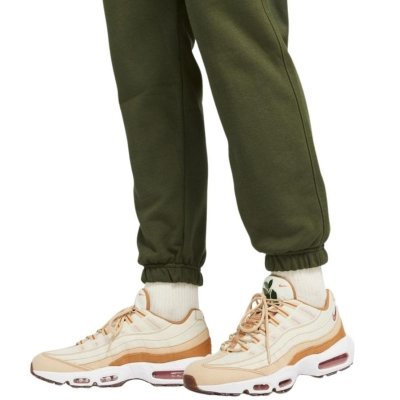 Spodnie męskie Nike NSW Club Fleece zielone CW5608 326 rozmiar:S
