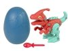 Zestaw Dinozaur Parasaurolophus z Jajkiem DIY Śrubokręt