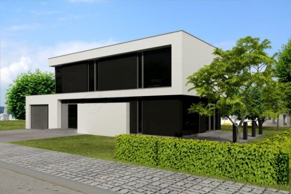 Projekt domu nowoczesnego PS-GS-70-20G pow. 164,09 m2