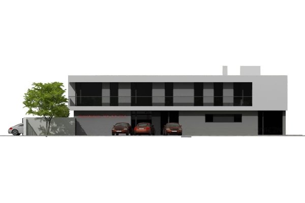 Projekt warsztatu samochodowego PS-SS-W3 pow. 650 m2