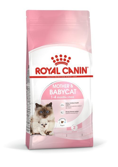 Royal Canin Mother&amp;Babycat 2kg karma sucha dla kotek w okresie ciąży, laktacji i kociąt od 1 do 4 miesiąca życia
