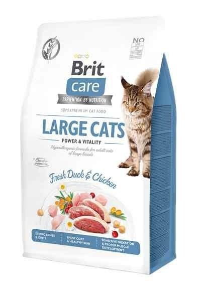Brit Care Large Cats 400g Siła i Witalność dla Dużych Kotów