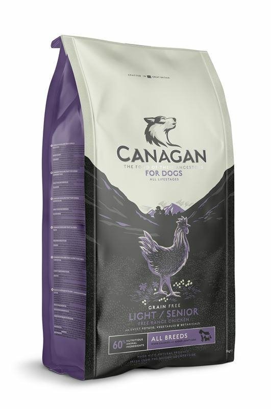 Canagan Light &amp; Senior Dog Free-Range Chicken 12kg