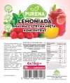 Lemoniada malina-cytryna-mięta koncentrat 3x1kg na 18l