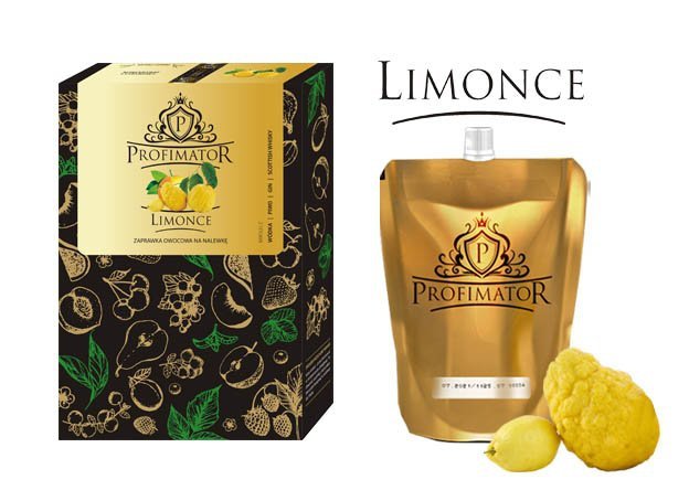 Bezalkoholowy koncentrat do przygotowywania napojów alkoholowych LIMONCE box 9x300ml