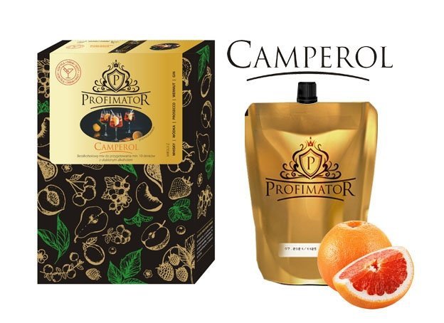 Bezalkoholowy koncentrat do przygotowywania napojów alkoholowych CAMPEROL 300ml 