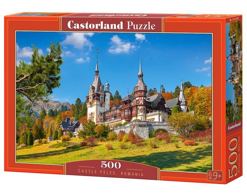 Puzzle 500 Zamek Peles Rumunia B-53292