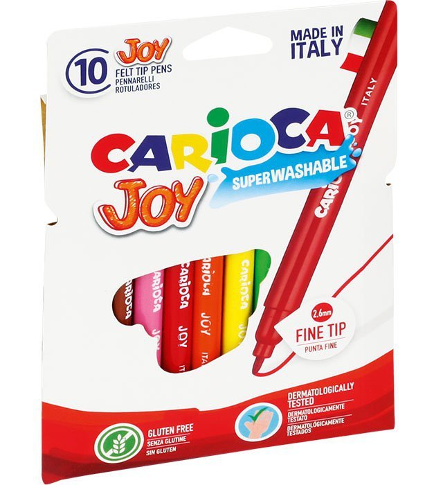 Pisaki Carioca Joy 10 kolorów