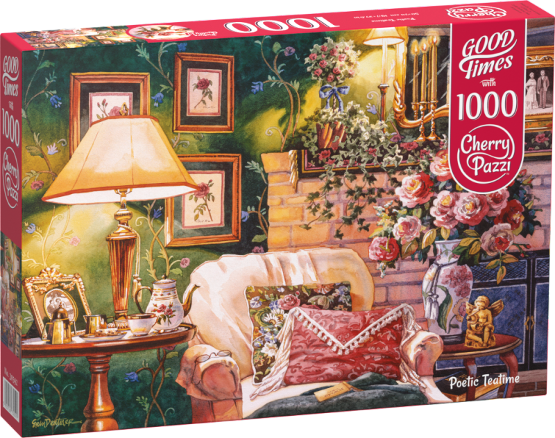 Puzzle 1000 Cherry Pazzi Poetic Teatime 30592