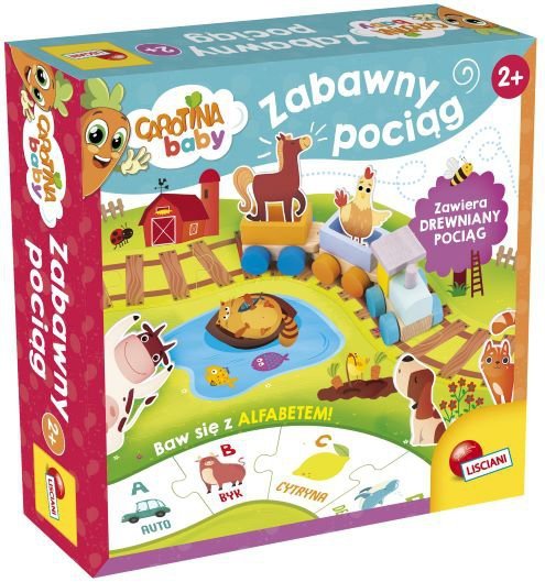 lisciani carotina baby zabawny pociąg304-PL84005