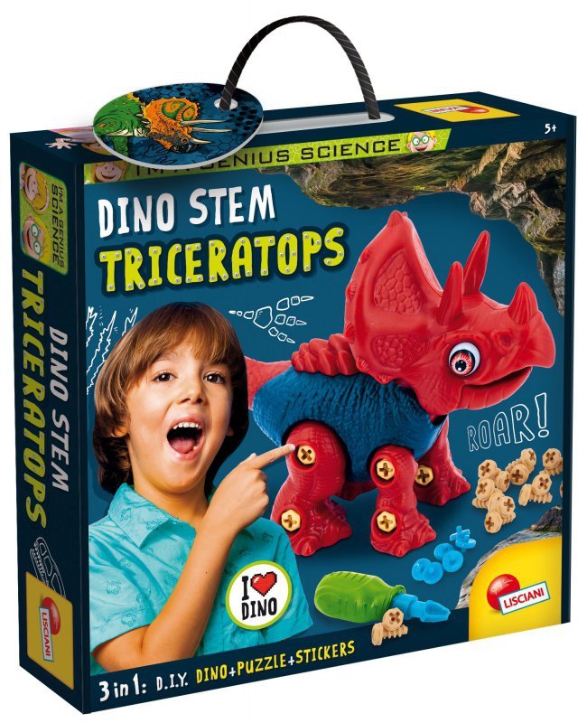Dino stem Triceratops  I'm a genius 304-92420