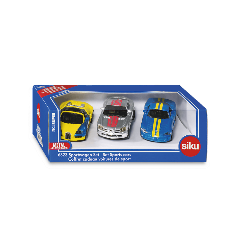 Auta sportowe GIFT SET Siku Super S6323