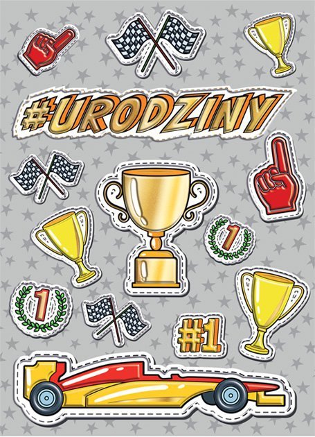 Karnet B6 Urodziny