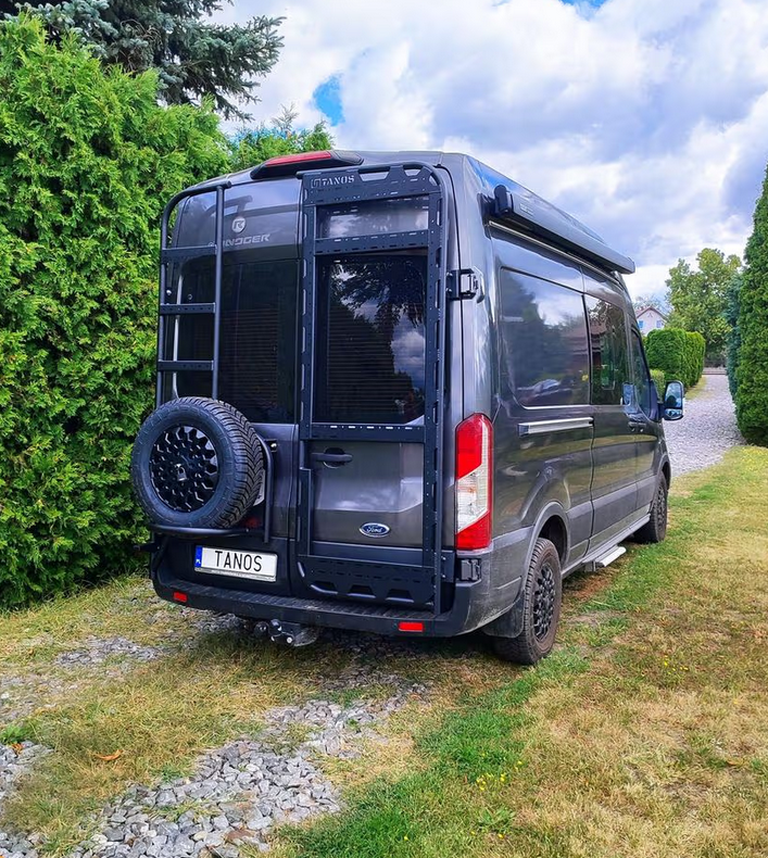 Aluminiowy stelaż wielofunkcyjny Ford Transit 