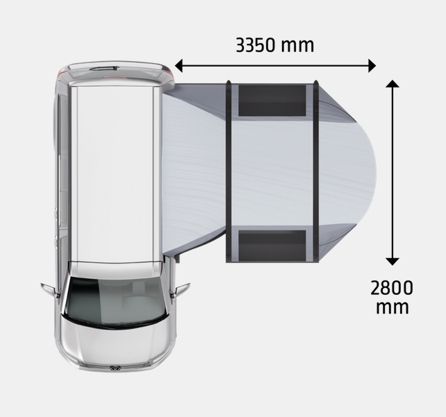 Kampa Sprint AIR Inflatable drive-away awning