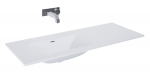 Elita UMYWALKA SKAPPA 120 BEZ OTWORU LEWA (80+40), CERAMICZNA WHITE 146038/RE041201168060