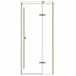 Besco Pixa Gold kabina 90x90cm Lewa profil złoty PKL90195G