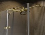 Besco Pixa Gold kabina prostokątna 120x80 Prawa PPP128195G