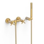 Tres MONTBLANC Bateria dwuuchwytowa ścienna prysznicowa 28316301OM