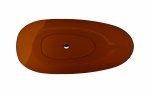 Besco Xara Earth Rust wanna wolnostojąca 160 maskownica czarny mat WAX160ERB