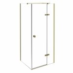 Besco Pixa Gold kabina 90x90cm Lewa profil złoty PKL90195G