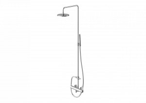 Kohlman Dexame zestaw prysznicowy chrom QW276D