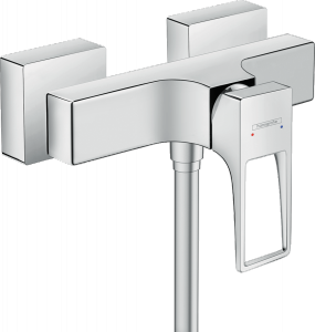 74560000 Hansgrohe Metropol Jednouchwytowa bateria prysznicowa z uchwytem Loop, natynkowa