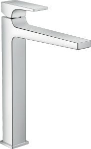 32512000 Hansgrohe Metropol Jednouchwytowa bateria umywalkowa 260 do umywalek nablatowych z kompletem odpływowym Push-Open