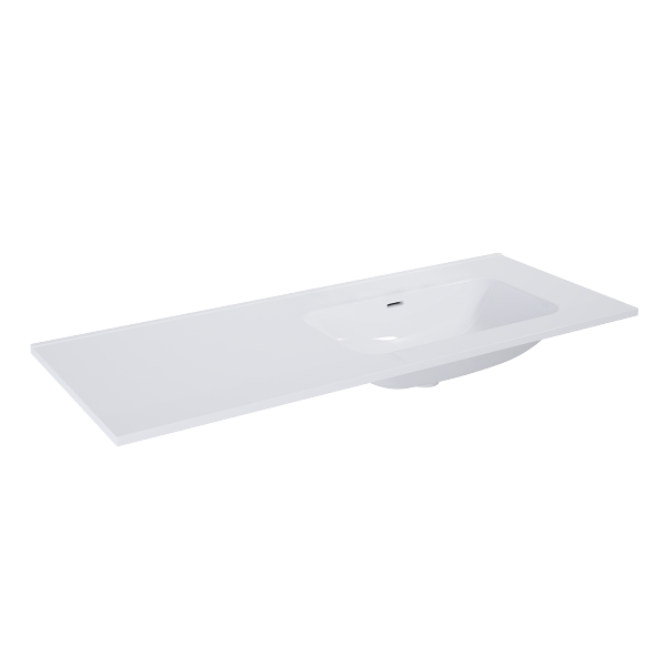 Elita UMYWALKA SKAPPA 120 BEZ OTWORU PRAWA (80+40) CERAMICZNA WHITE 146037/RE041202168060