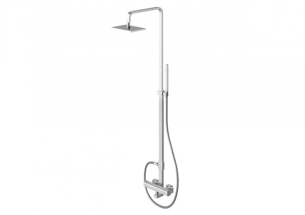 Kohlman Foxal zestaw prysznicowy z termostatem chrom QW273F