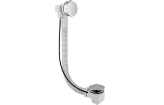 Vicario Przelew wannowy z syfonem  dł 80 cm. 1001/1151/80