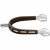 Ostrogi Ultra Fit Extra Grip brązowe