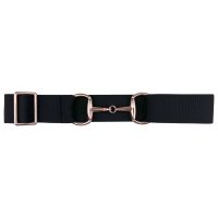 Pasek do spodni Bit czarny rose gold 